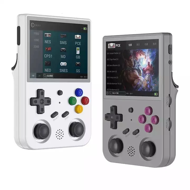 Factory price Anbernic RG353V/RG353VS Retro Mini Handheld game console Linux Android 11 Double system support PS1 N64 Xmas gift