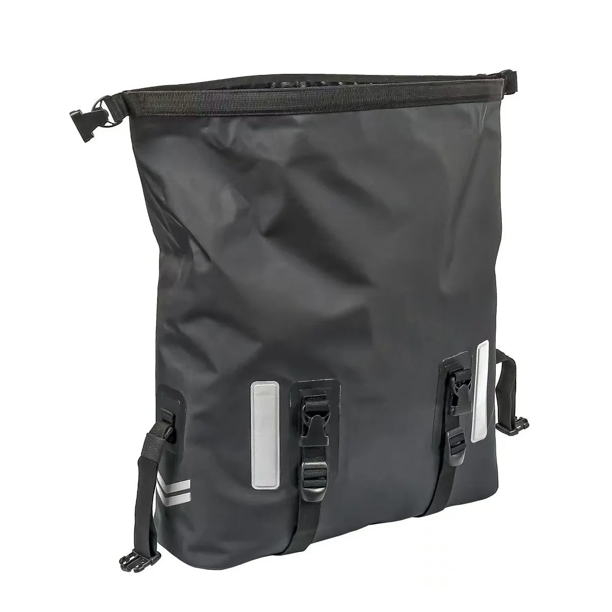 Сверхмощный 2x30L рулон закрытия боковые сумки мотоциклетные водонепроницаемые седельные