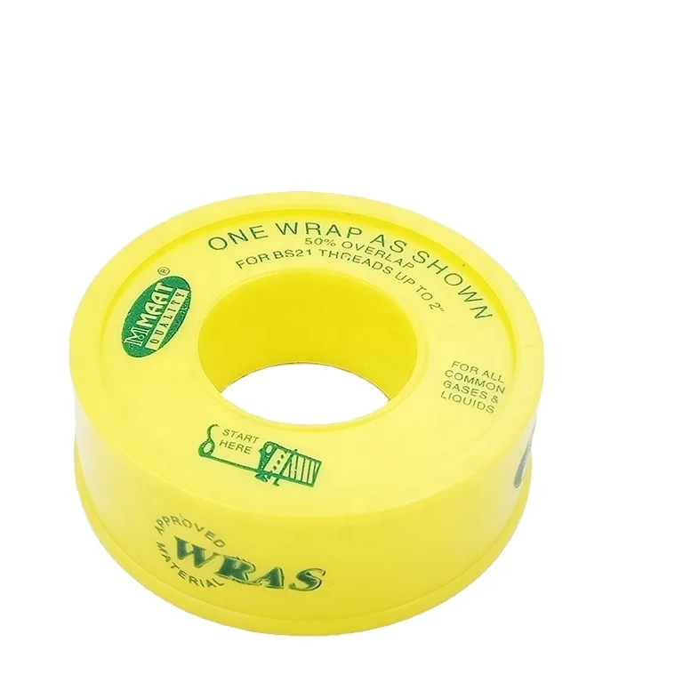 12mm Chinese supplier PTFE Thread Seal Tape JOINT SEALANT TAPE MAAT UK For Gas Pipe hot sell in south africa