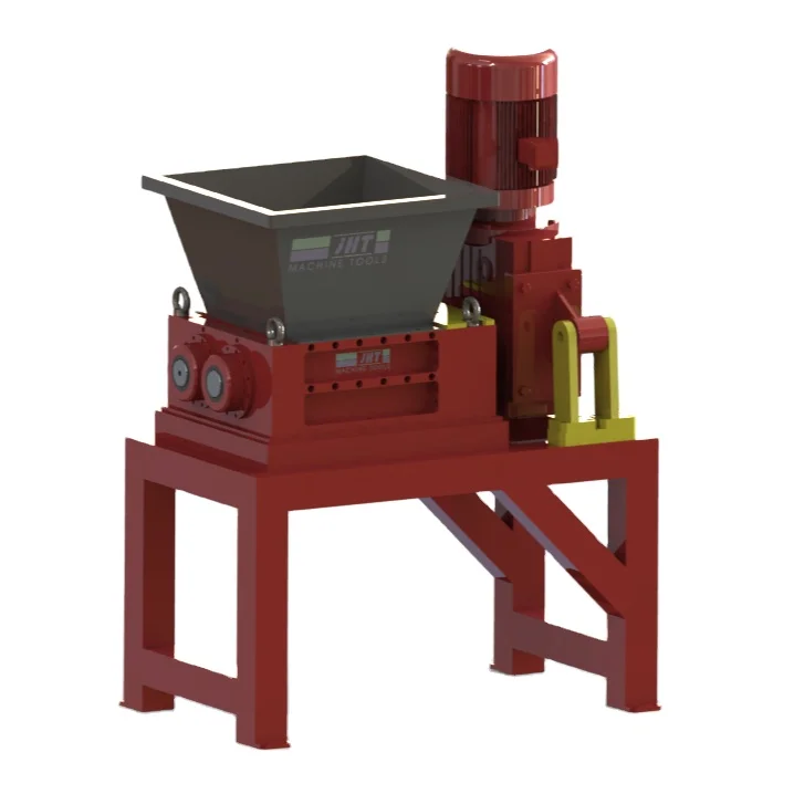 China Plastic Machinery Fair Pvc Pp Pe Big Plastic Pipe Board Profile Material Shredder Crusher Recycle Machine