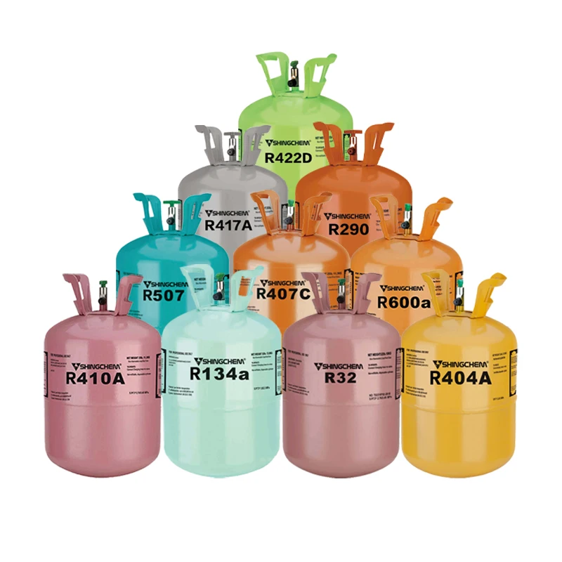 Газовый баллон с хладагентом SHINGCHEM R134a R410a R32 R404a R507a R600a R407C R290 R417a R427a R422d