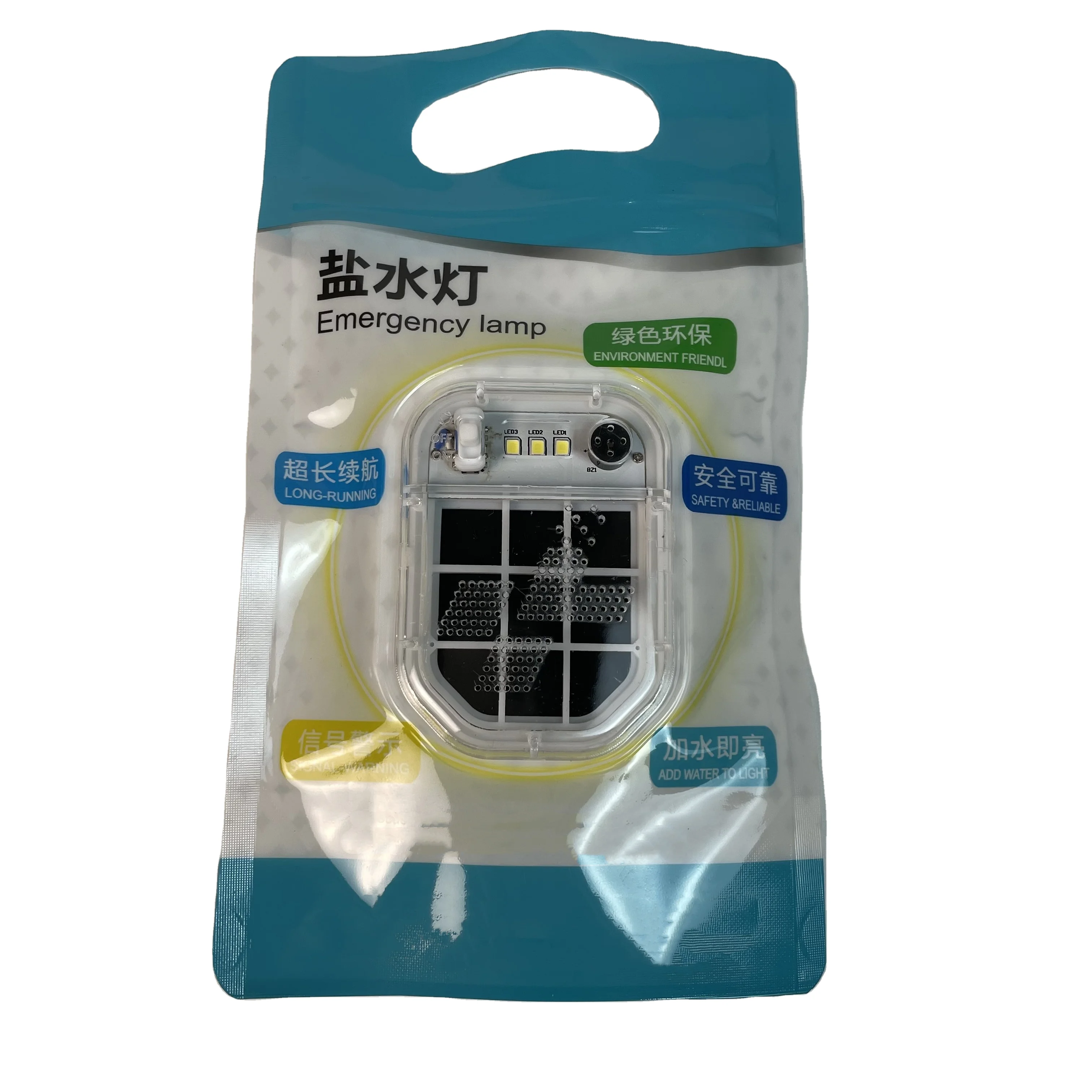 Trumony Aluminum For Battery Emergency Light Power Salt Lamb Electric Camping Light