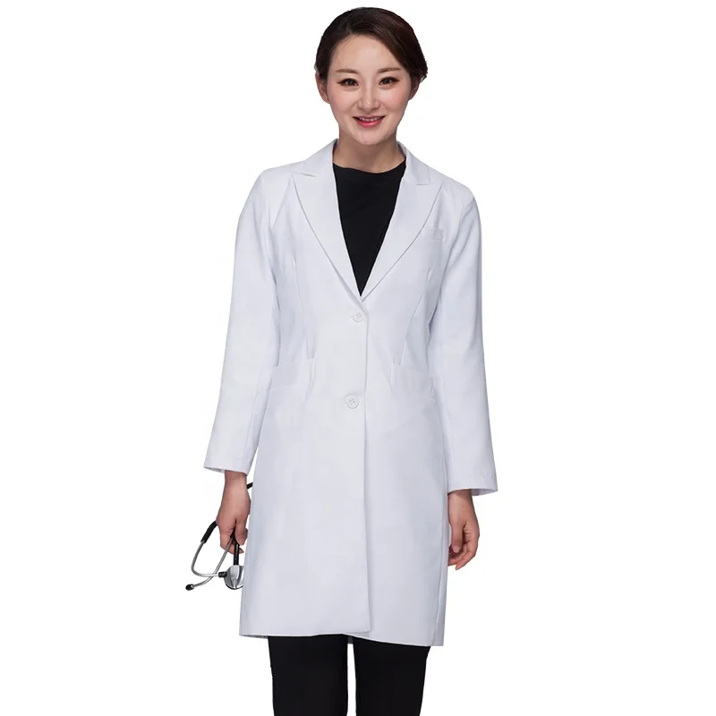  Корейская версия ухода за здоровьем тонкое белое пальто с большими лацканами медицинский косметолога рабочая одежда для женщин Новинка