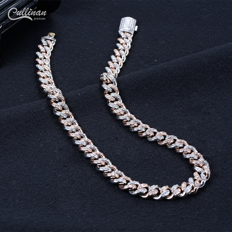 Solid Sterling Silver 925 Necklace Street Style Fashion Trendy Jewelry Men Wholesale