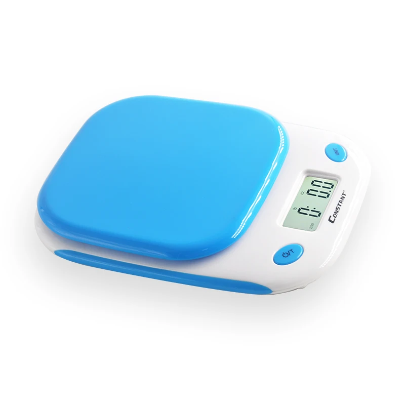 Constant-59B 5kg/1g High precision Mini Digital colorful design ABS plastic plate Electronic Kitchen Scale