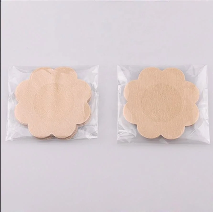 Клейкая тканевая круглая невидимая Одноразовая крышка для