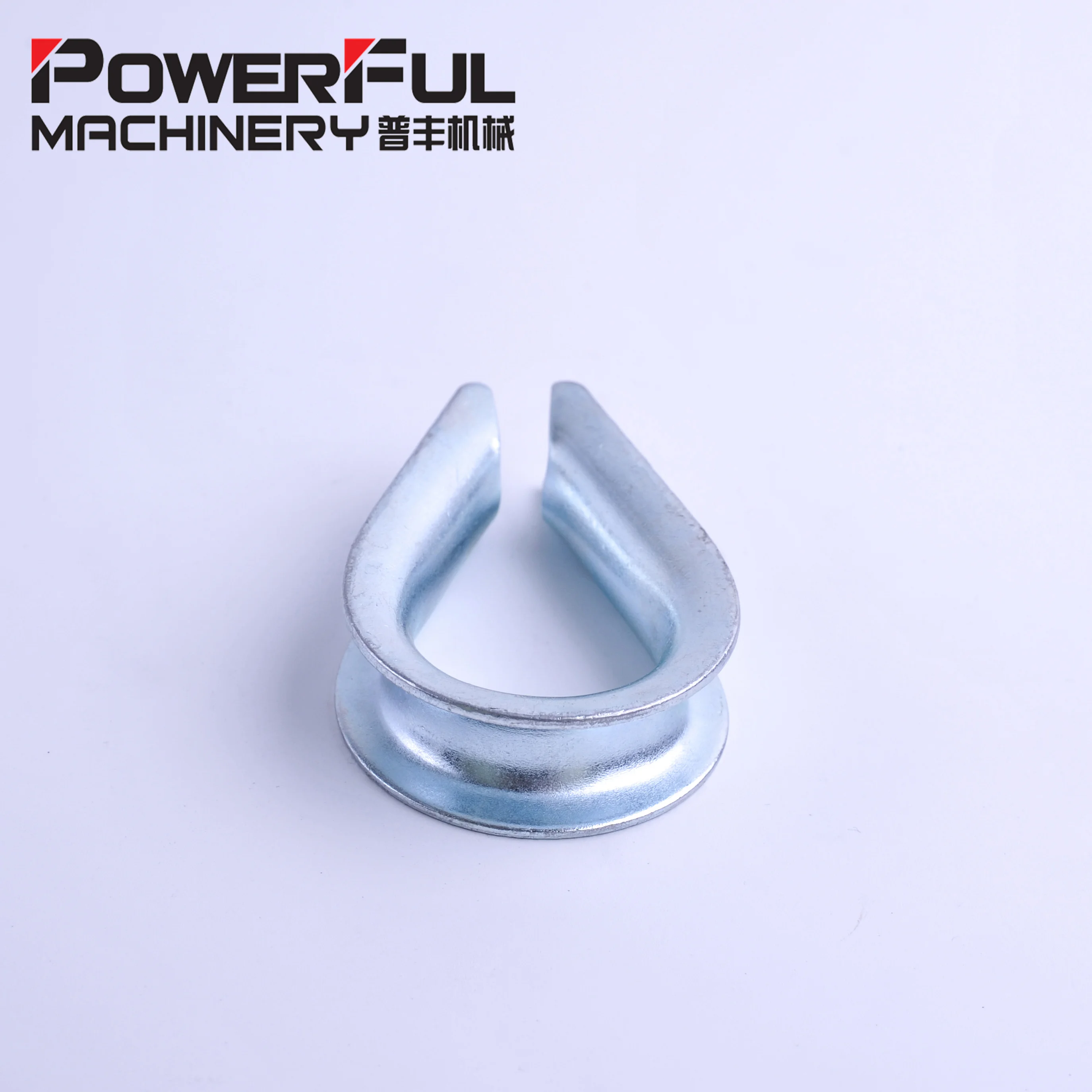 US Type Thimble Light Duty G411 Galvanized Wire Rope Thimble 3/16