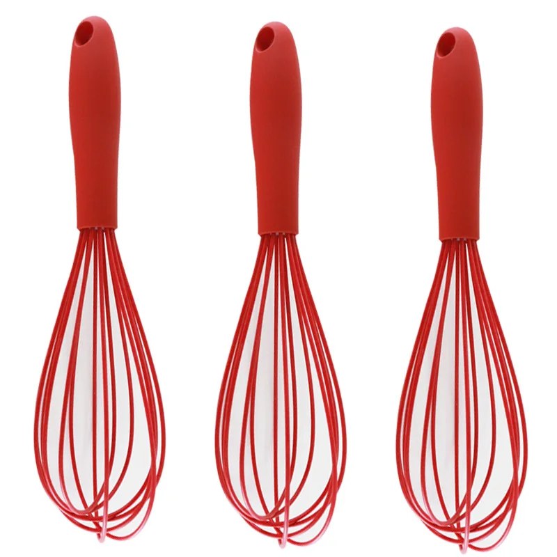 Food Grade High Quality Silicone Whisk for Kitchen gadgets Wholesale