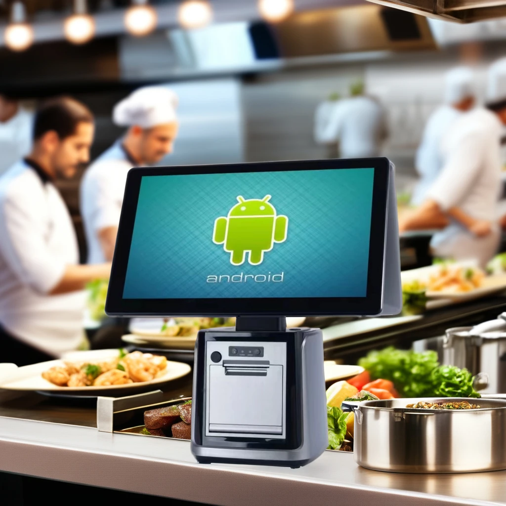 Высокая скорость обработки 15 6 дюймов сенсорный экран Windows Android POS машина кассовый аппарат с принтером