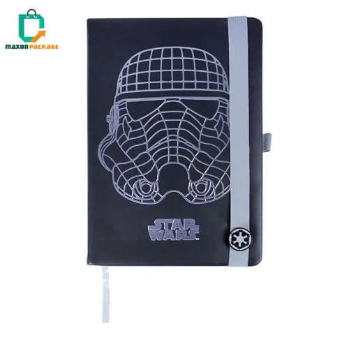 SEDEX Factory Eco-friendly Custom Printing Coated Journal A5 PU Leather Notebook Business Gift Diary Planner Notebook