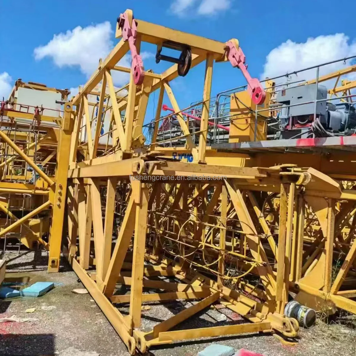 Construction Freestanding 7530 Tower Crane and Construction Hoist Supplier