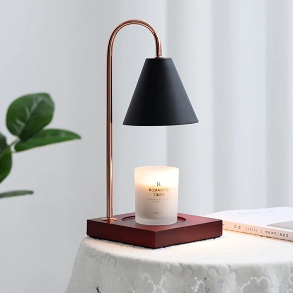 2023 New Design Modern Europe Simple  Electric Incense Fragrance Wax Burner With Halogen Bulbs Desk Lamp Melting Wax Incense