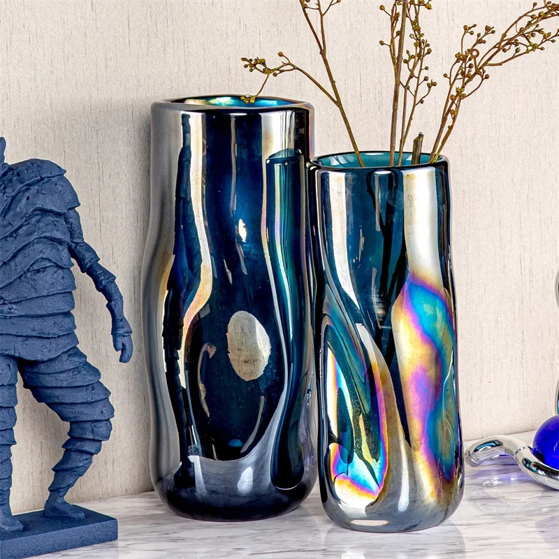 Science fiction series home decor flower vase luxury style sculpture