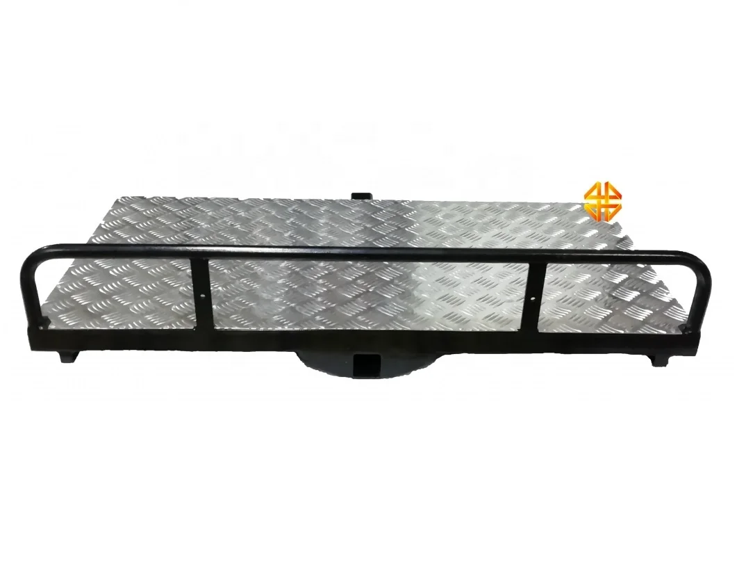 Platform for transporting cargo with attachment to the towbar of a car or ATV equipment PGT_PT.01