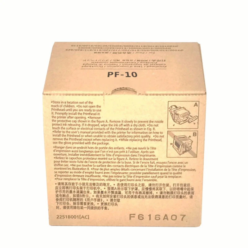 Ocbestjet PF-10 PF10 для Canon печатающая головка принтера IPF650 655 681 686 IPF750 755 760 781 786