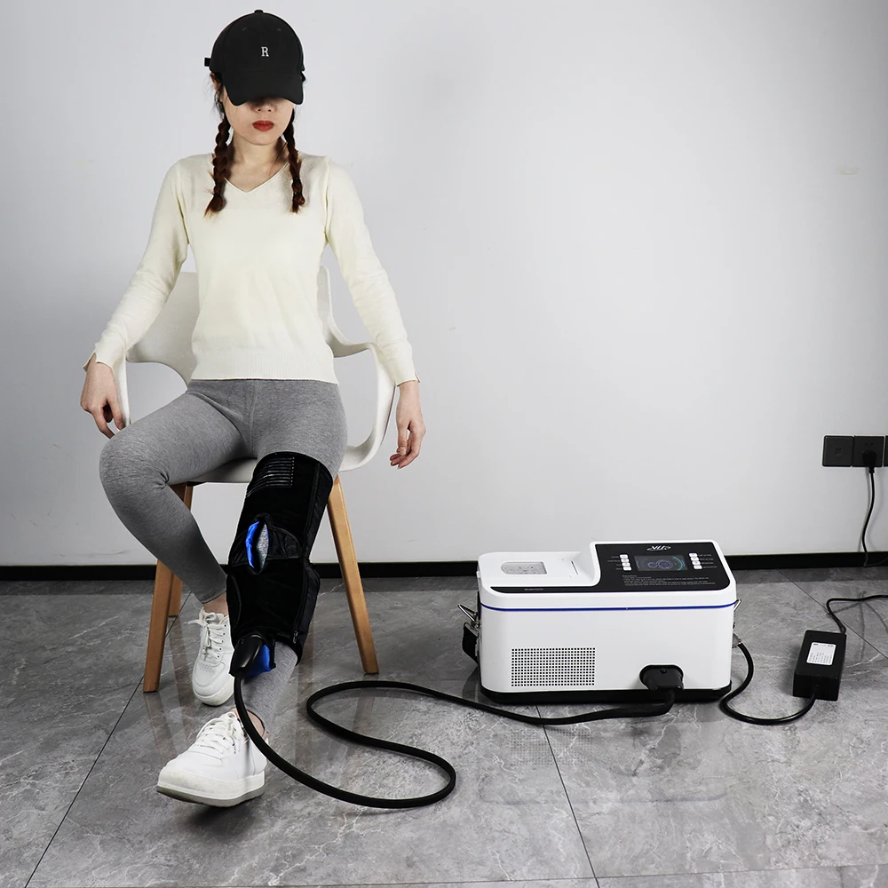 Best Selling Products 2023 Sports Injury Cryo Therapy Machine for Stiff Knee & Shoulder Ankle Full Coverage Heat Ice Cold System
