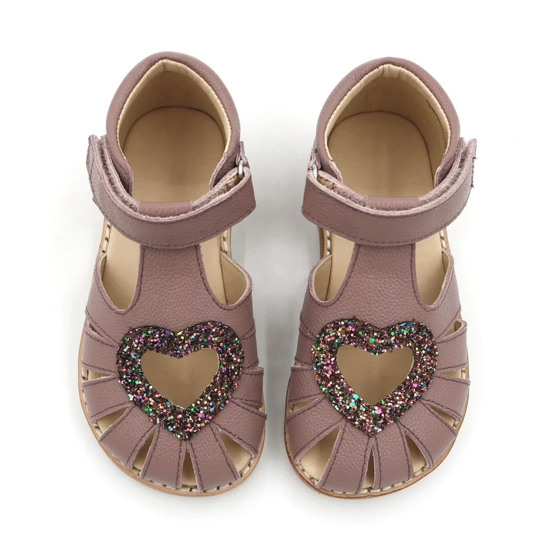 Оптовая продажа, импортная испанская дизайнерская Высококачественная кожаная детская обувь для девочек, детские сандалии