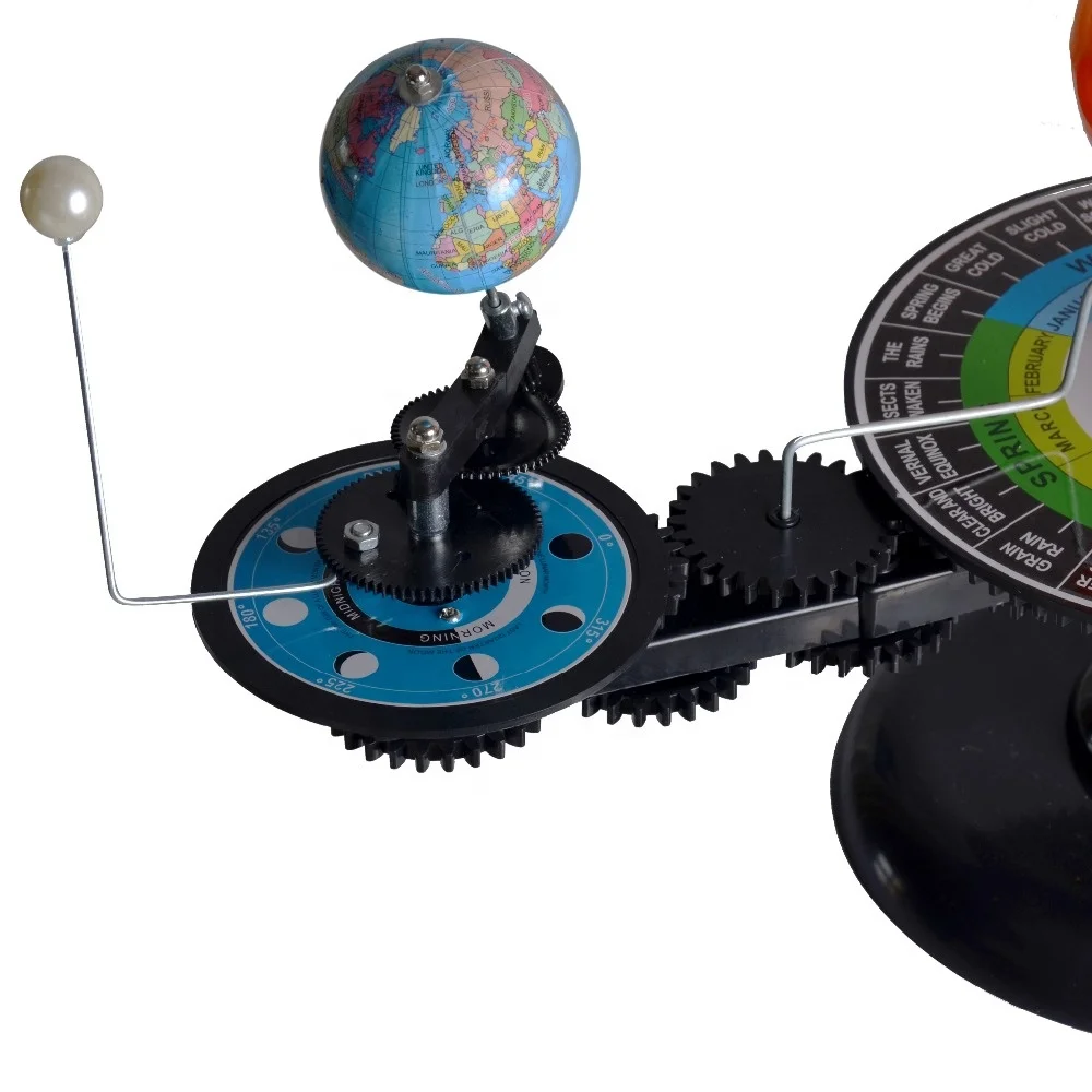 
Top sale OEM design learning globe from China model of sun-moon-earth 