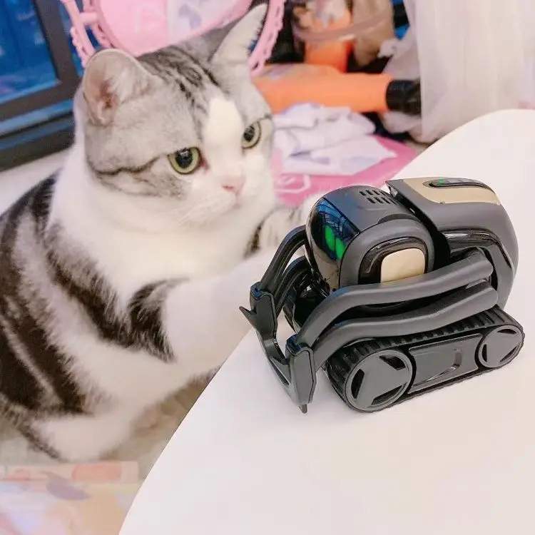 Vector2.0 Smart Pet Robot DIY Desktop AI Emotional Dialogue Companion Kids Metal Model Light Music Educational Electronic Toy