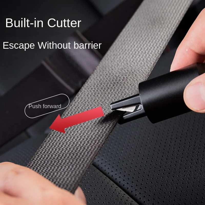 Safety Hammer with Car Window Breaker and Seat Belt Cutter Bullets Safety Hammer Saving-Life Car Emergency Escape Tool