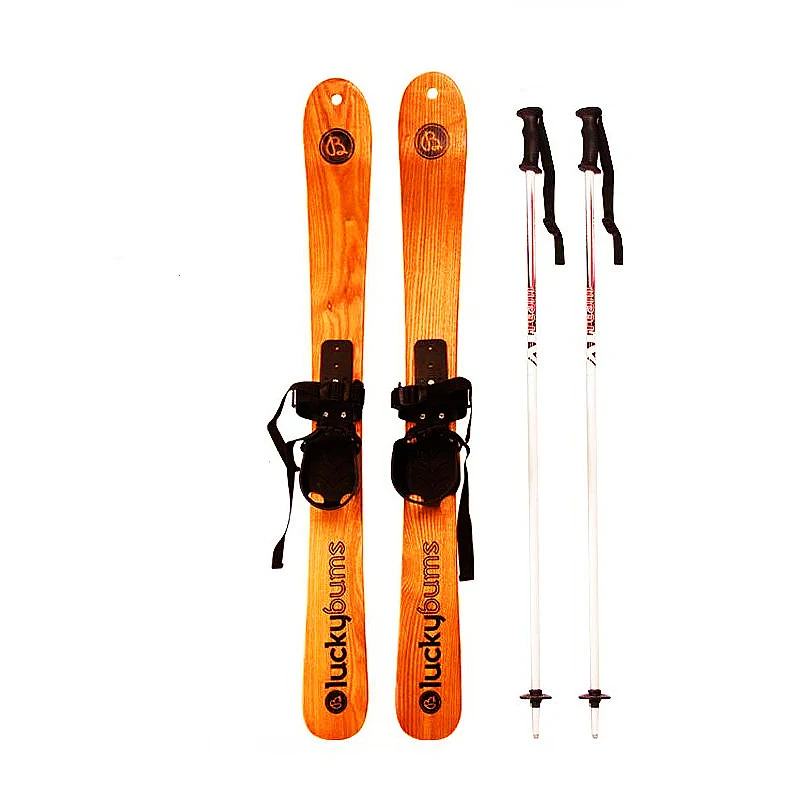 JETSHARK модные высококачественные бревна пепельный лыж двойная доска взрослые и дети деревянные соединения сноуборд