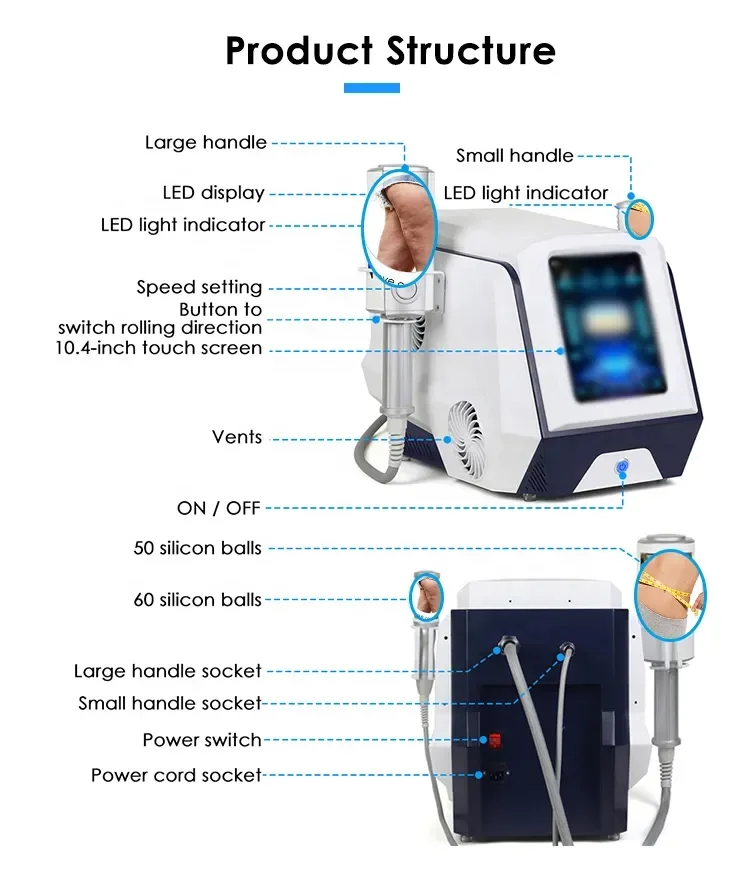 Cheap Price NEW selling inner Ball Roller Endos Slimming Machine