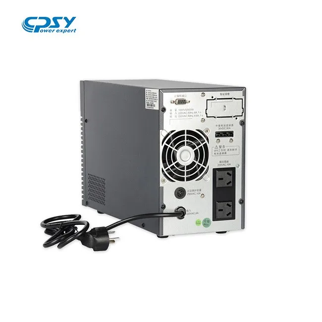 Shenzhen High Frequency Online UPS 3KVA Pure Sine Wave Uninterruptible Power Supply UPS