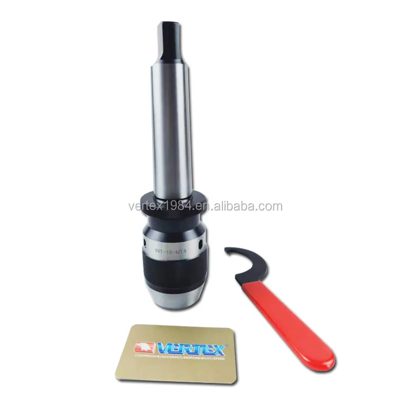 VERTEX Integrated Keyless Drill Chucks with Morse taper INT-8-MT2