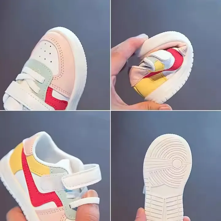 2025 Baby Leather Toddler Sports Shoes Flats Casual Infant Soft Pre Walker Baby Boy Casual Shoes Unisex