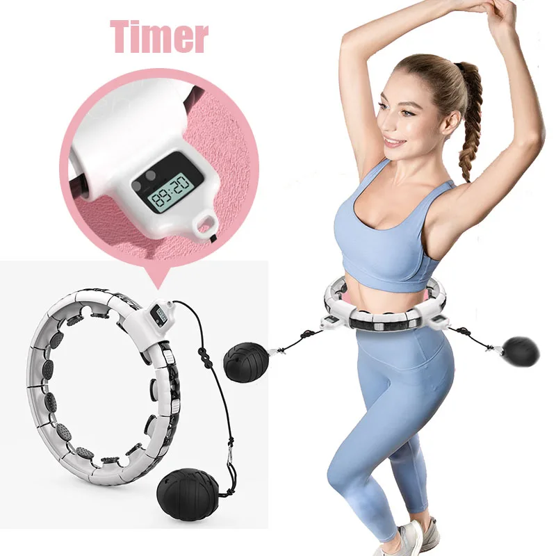 Counting Hoola-hoop Slimming Workout 85 Cm Soft Sport Hula-hoop Hula Hu La Hulla Hoop Massage Fitness With Counter