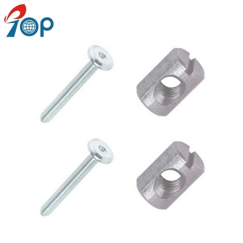 
TOP Slotted Bolt Barrel Nut For Furniture 