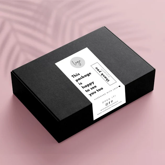 Custom logo Kraft Paper Package Box Beauty Make up Carton Recyclable SKIN CARE Packaging Boxes