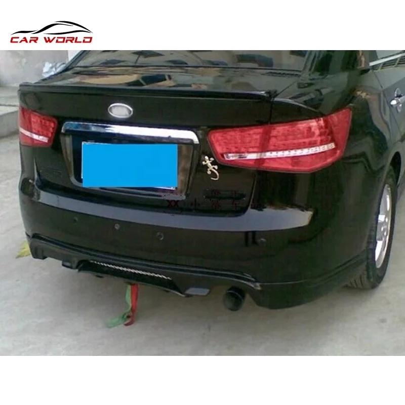 Front Bumper Lower Lip For Kia Forte 2009-2012 Car Body Kits Side Skirts Rear Diffuser Lip ABS Material Exterior Parts