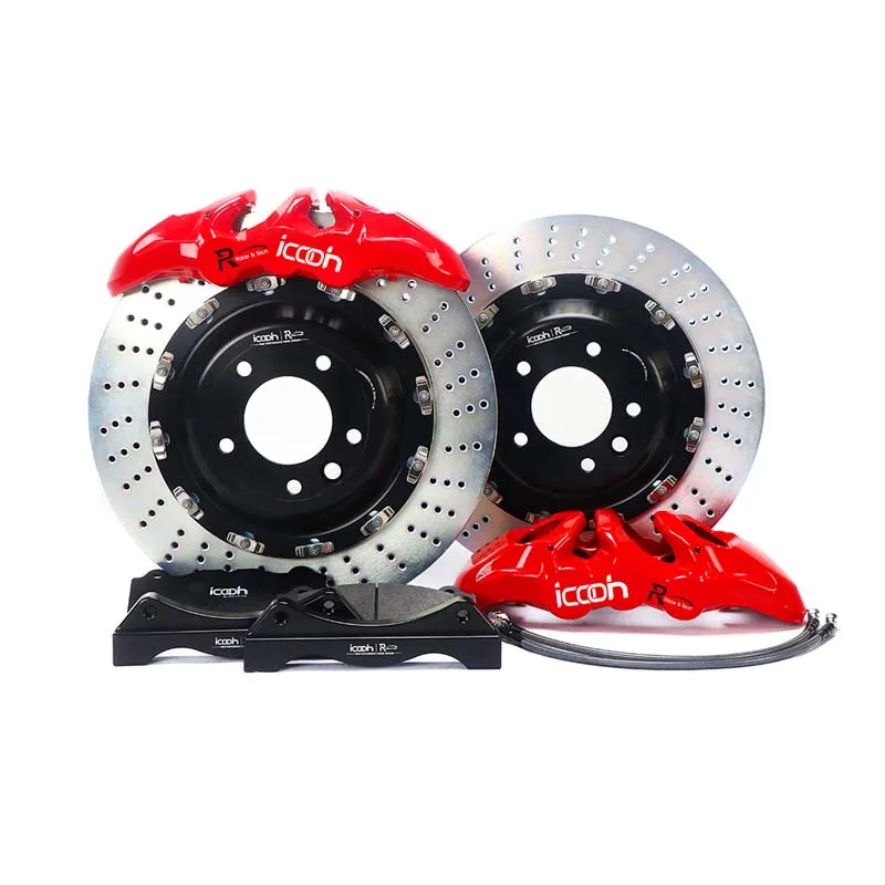 ICOOH Racing High Performance Auto Accessories BM6 6 Pot Big Brake Caliper Break Pads for Audi a5