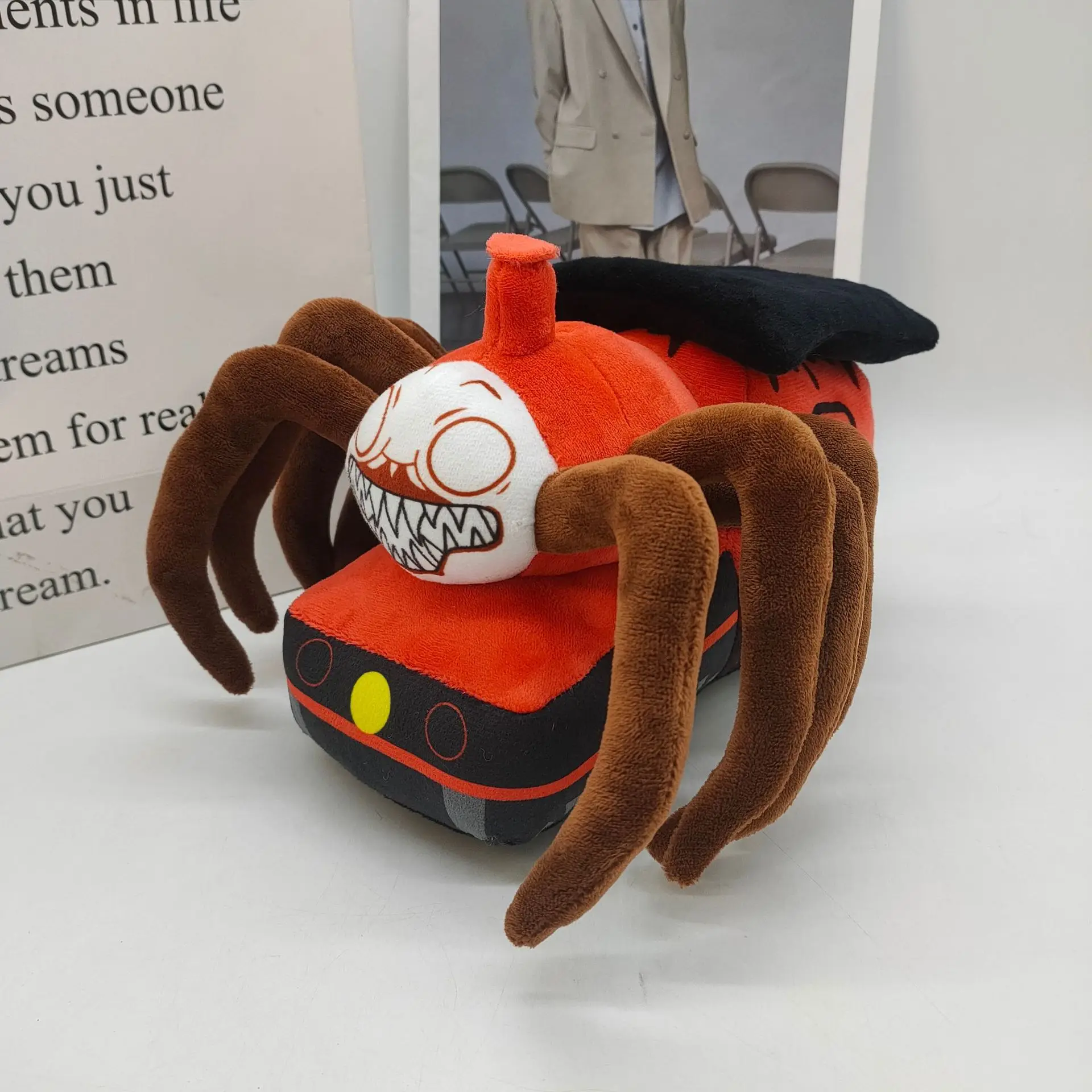 20/30cm Choo-Choo Charles Plush Toy Spider Monster Cartoon Soft Game Toy Charles Train Figure Stuffed Dolls Gift For Kids Boys