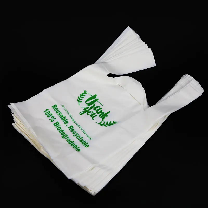  Biodegradable Plastic Bag Corn Starch Compostable 1000 Shopping Thank You