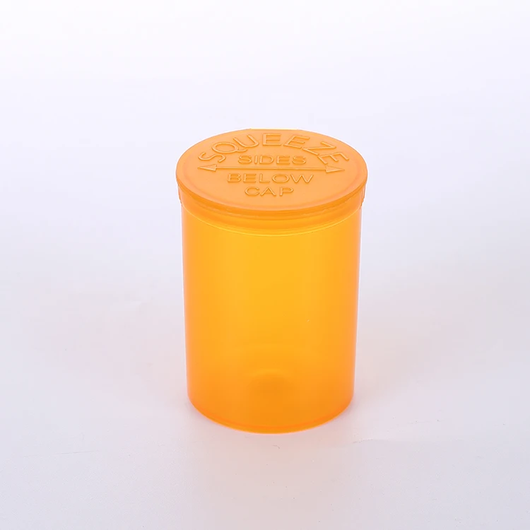Pill container pop 13/19/30/60Dr pop tablet vials