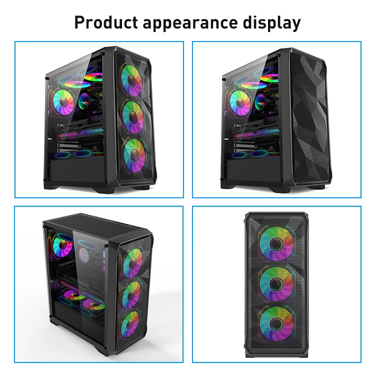 Cheap and affordable celeron Pentium process 8GB RAM 512GB SSD home office gaming pc desktop computer workstation