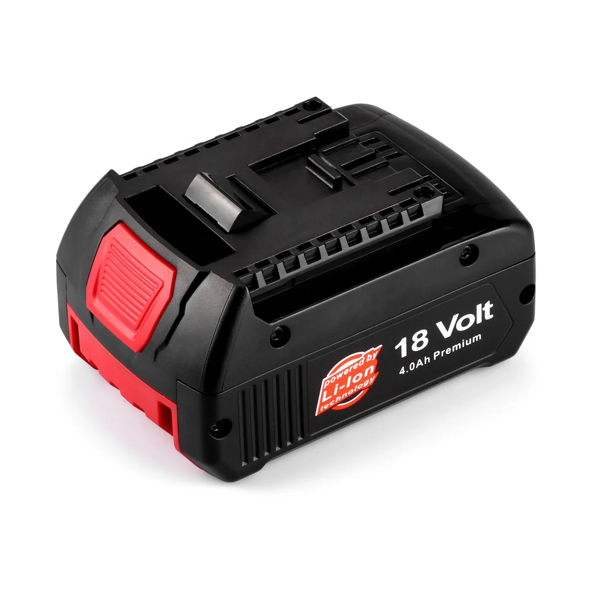 Replacement 18v lithium ion rechargeable battery pack case 3ah 4ah 5ah 6ah battere for bosch power tool drill BAT607 BAT611