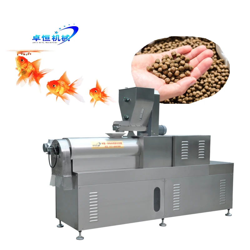 Advanced technology Floating Fish Feed Pellet Extruder Machine Plant Float Catfish Trout fish formula feed making machine