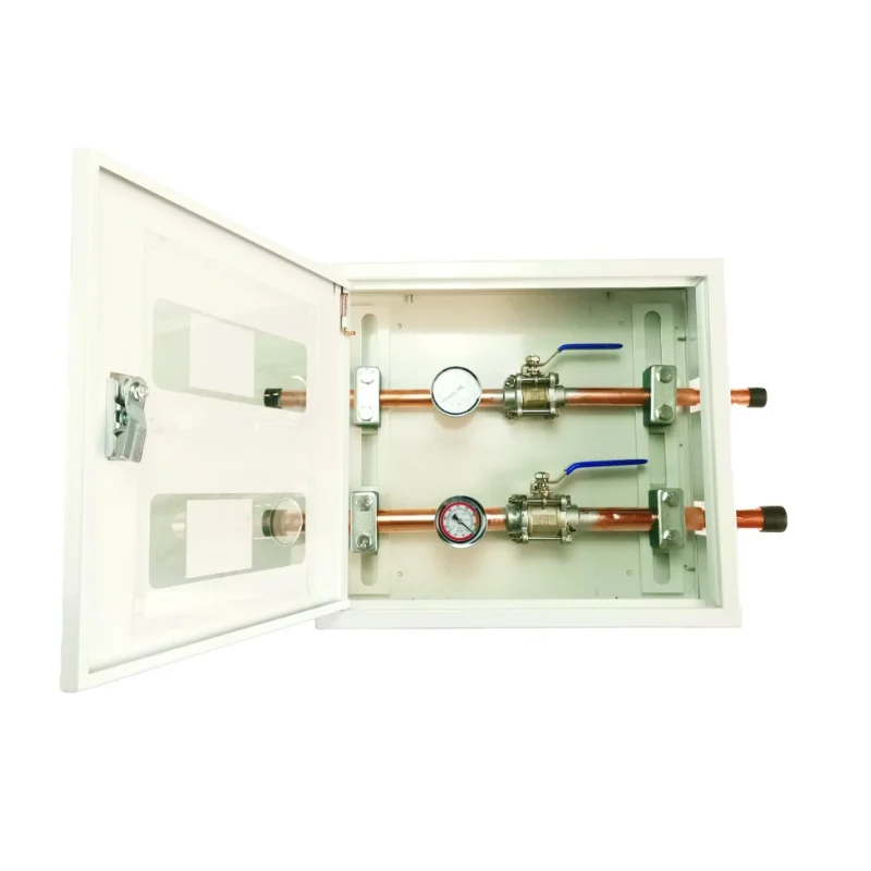 Medical gas pipeline system gas isolation valve medical gas valve box