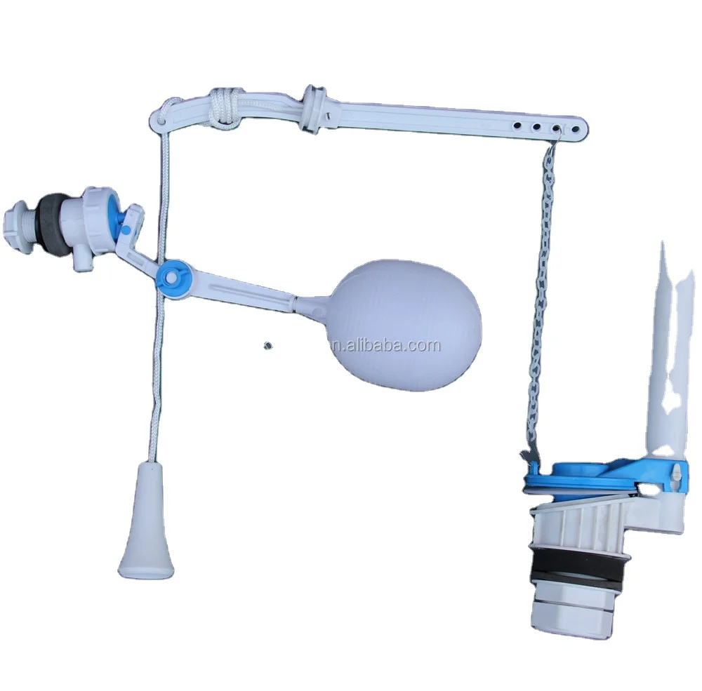 hot sale Plastic toilet tank accessories for toilet cistern inlet and flush valves