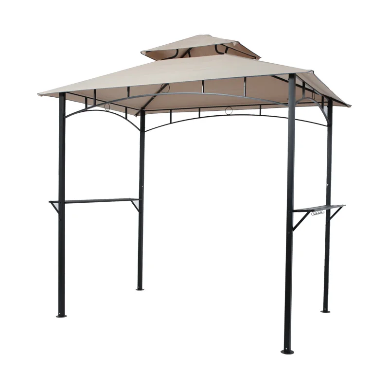 UV Resistance Gazebo Tent BBQ Metal Full Steel Metal Frame Garden Patio Gazebos