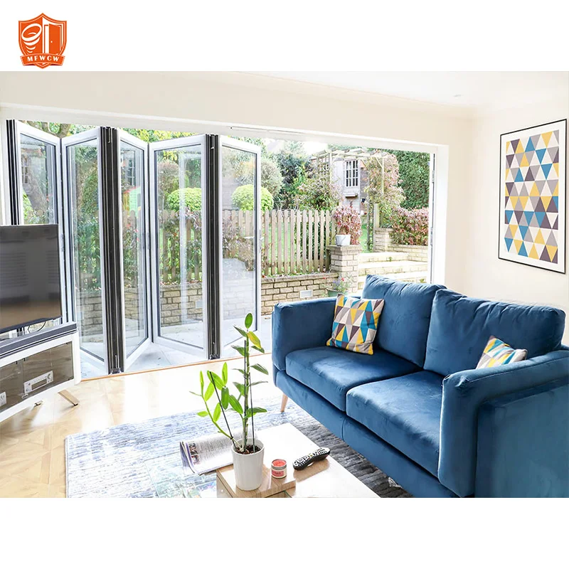 large size veranda aluminum bifold glass folding doors alu glass bifold doors doors and  folding glass accordion window