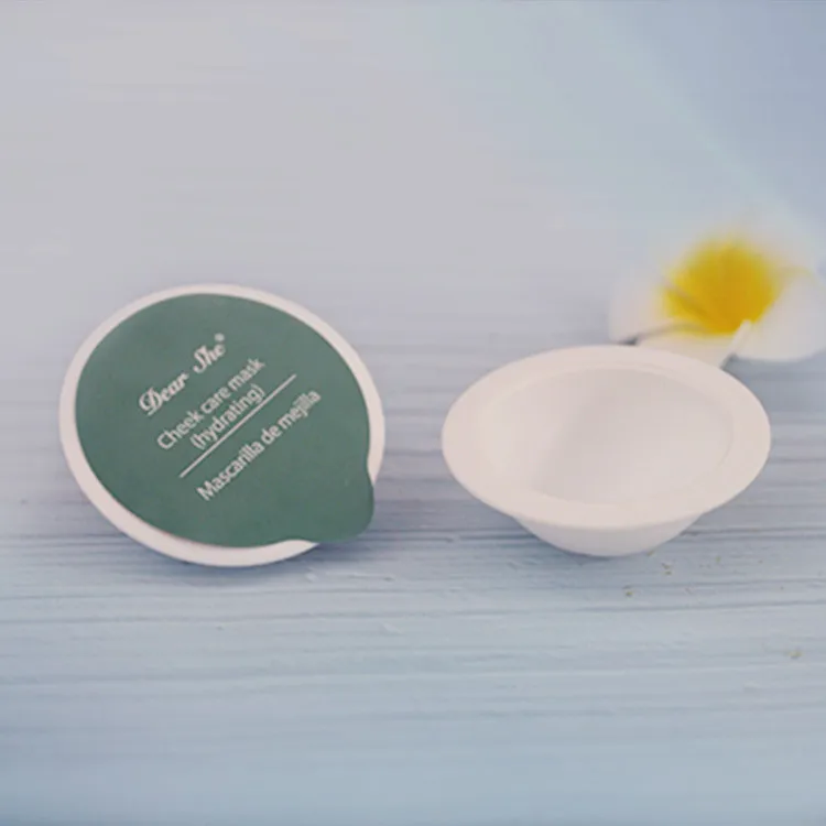 Пластиковая чашка для крема, чашка для соуса, чашка для желе с легкой герметичной пленкой