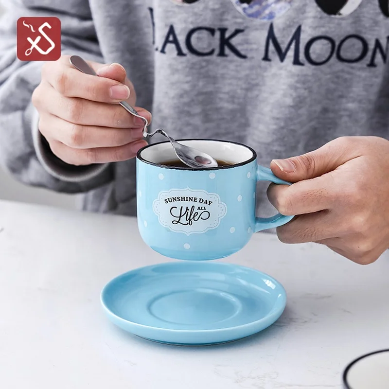 2022 Chinese Supplier Wholesale Hot Seller Ceramic New Bone China Enamel Tea Cup And Saucer Set