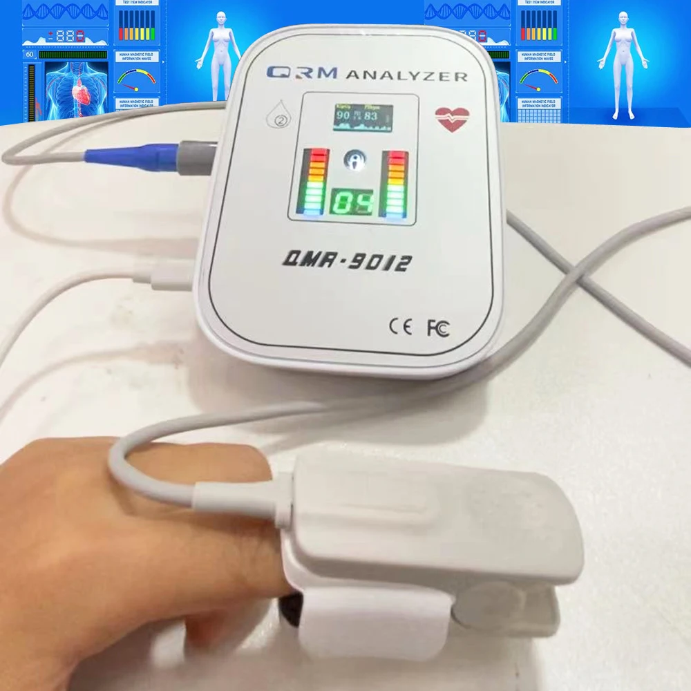 New Pulse Oximeter Quantum Resonance Magnetic Analyzer Analyzer For Health Testing Biochemical Analysis