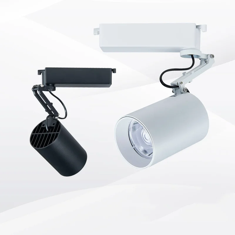 10 years warranty track light free sample DDP aluminum shell 10w 20w 30w integrated cob