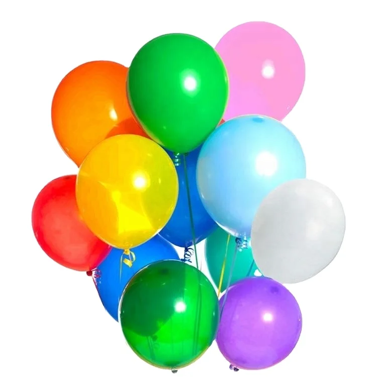 9inch Latex Balloons Party Decoration Metallic Balloons Helium Globos Supplies Pearl Color Chrome Latex Balloons