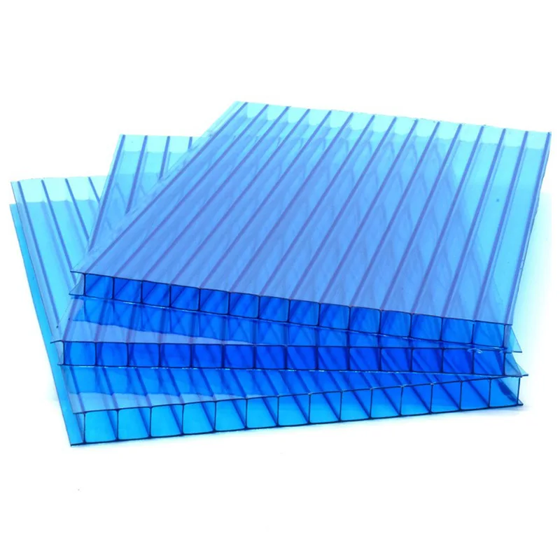 Polycarbonate Sheet double hollow greenhouse heat insulation light panel vegetable growing greenhouse greenhouses